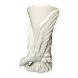 Vintage Morton Pottery Seagull Vase with Ocean Waves Rare